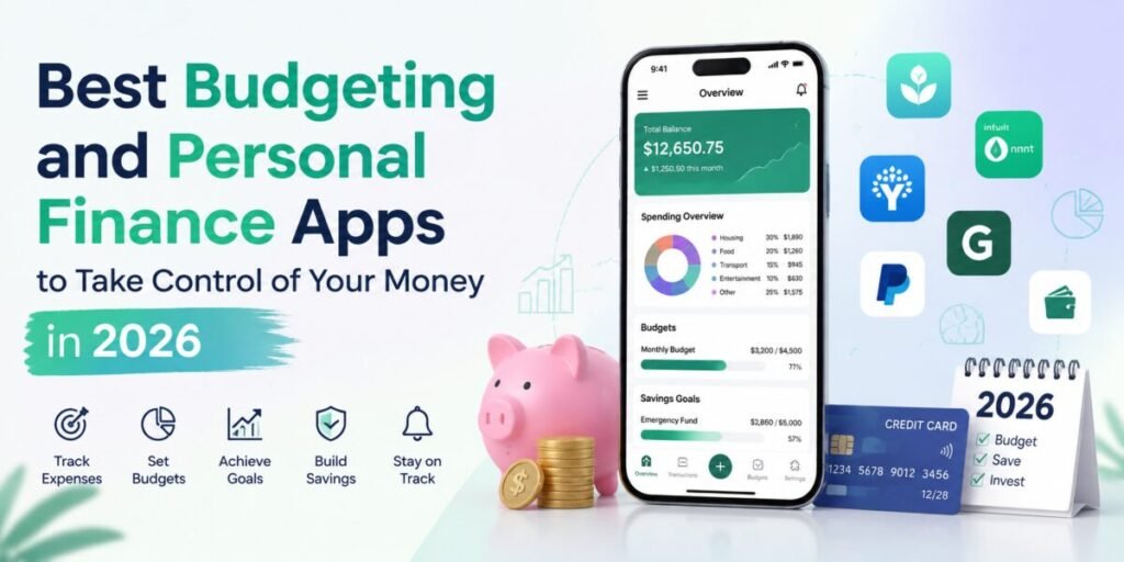 Best Budgeting and Personal Finance Apps to Take Control of Your Money in 2026