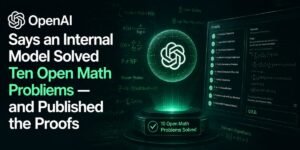 OpenAI Says an Internal Model Solved Ten Open Math Problems — and Published the Proofs