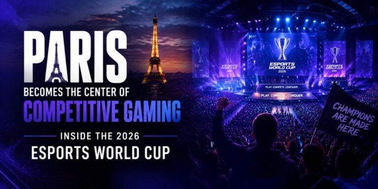Paris Becomes the Center of Competitive Gaming: Inside the 2026 Esports World Cup