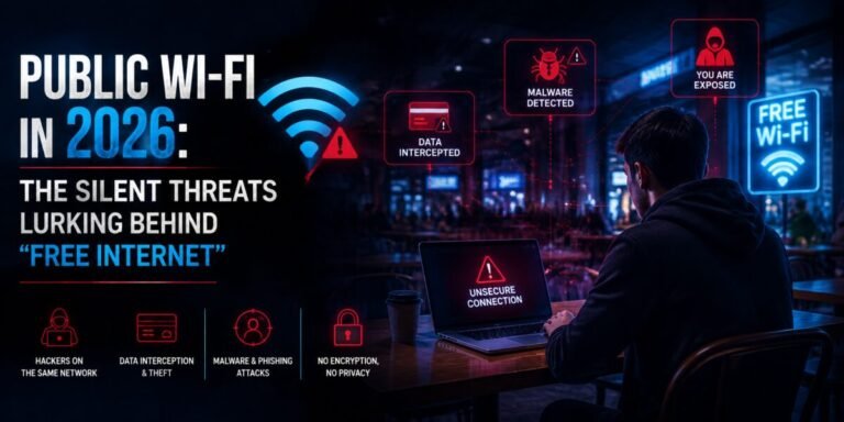 Public Wi-Fi in 2026: The Silent Threats Lurking Behind "Free Internet"